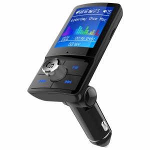 Modulator FM Transmitator Auto Techstar® BC45 Bluetooth 4.2 Dual USB Voice Assistant MicroSD - Img 2