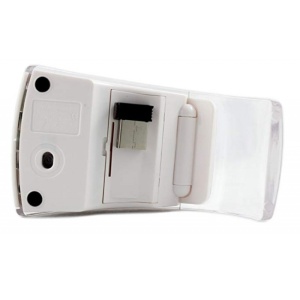 Mouse Wireless Pliabil M2 Alb 2.4G Optic USB Receiver Pentru Laptop PC - Img 4