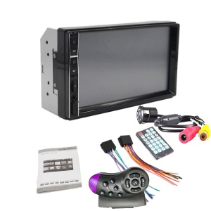 MP5 Player Techstar® 7032, 2DIN, Camera Marsarier, Ecran HD Touch 7", Comenzi Volan, Telecomanda, MirrorLink, Bluetooth 4.2 - Img 7