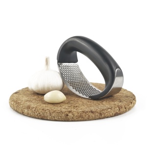 Presa Usturoi Techstar®, Otel Inoxidabil, Pentru Pisat Usturoi, Negru - Img 4