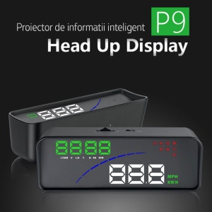 proiector hud techstar p9 conectat la masina prin obd2