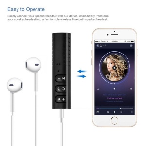 Receptor Techstar® Bluetooth Audio Jack 3.5mm Wireless Auto Clip On BT2 - Img 12