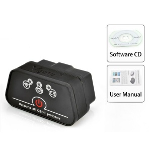 Resigilat Interfata Diagnoza Multimarca Vgate, ICar2, Black, Bluetooth, OBD2 - Img 7