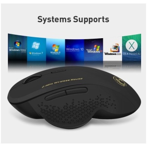 Resigilat Mouse Gaming Techstar® iMice, Wireless, 1600 DPI, Ergonomic, 6 Butoane, USB - Img 4