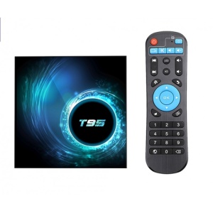 Resigilat Smart TV Box Mini PC Techstar® T95, Android 10, 4GB + 32GB ROM, 6K ,WiFi 2.4GHz, RJ45 - Img 1