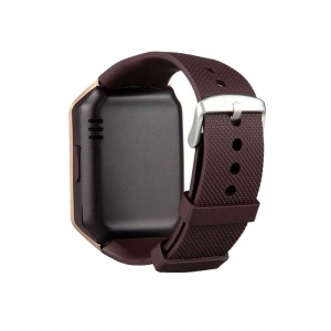 Resigilat Smartwatch Bluetooth DZ09 MTK Compatibil SIM si MicroSD cu Camera Auriu - Img 7