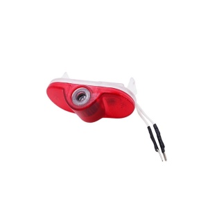 Siglă LED Ford pentru portiere - Set dublu, montaj profesional, iluminare puternică