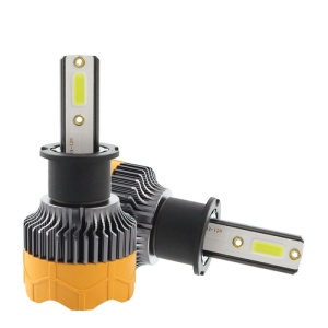 Set 2 LED-uri Auto Techstar® A8, H3, 40w, 4000 Lumeni, 6500K, AUTO, 12-24 Volti, COB, Canbus, Radiator Aluminiu - Img 3