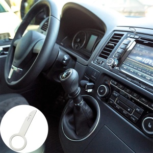 Set 4 Chei Demontare Radio Auto, Extractoare Autoradio CD Player, Scule Deblocare Sistem Audio, Compatibile VW Volkswagen si Audi, Otel Inoxidabil - Img 6