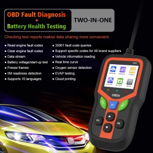 Ecran color cu interfata moderna si meniu diagnostic