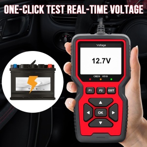 Dashboard simulare scanare auto pe interfata tester V519