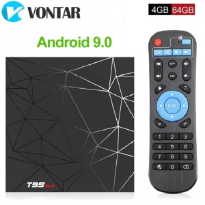 TV Box T95 Max Mini PC Quad Core ARM Cortex A53, 2GB Ram, 16GB ROM, 6K UltraHD, Android 9.0, HDR - Img 7