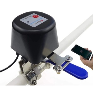 Valva Inteligenta Techstar® Smart Valve, Conectiune Wireless, Oprire si Pornire Alimentare Conducta Apa/Gaz, Compatibil Tuya , Google Assistant - Img 3