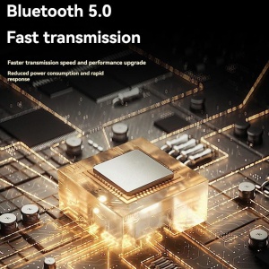 Adaptor Techstar cu Bluetooth 5.0 pentru conexiune wireless rapida si stabila in masina