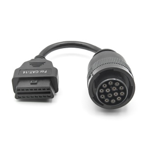 Adaptor diagnostic pentru Catterpillar cu mufe industriale robuste