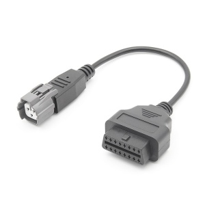 adaptor OBD2 Yamaha Techstar 3 pini la 16 pini pentru diagnoza moto