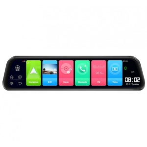 Camera Auto Dubla Tip Oglinda T41S , Android 8.1, 4G si WiFi, 12" IPS Touch Full HD, Hotspot, ADAS, GPS, Car Assist - Img 3
