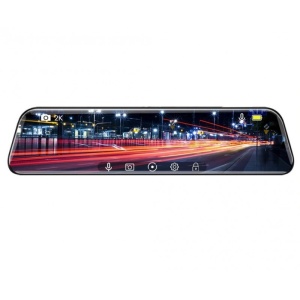 Camera Auto Dubla Tip Oglinda, Techstar® D50, 10" Touch, Full HD, Camera Marsarier - Img 1
