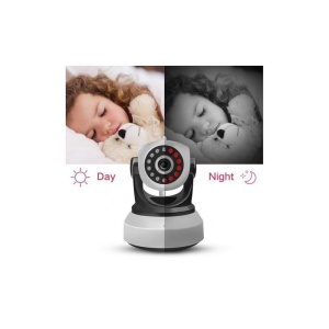 Camera de Supraveghere Interior IP Wireless Techstar® RL-22 Pan / Tilt HD 720P Leduri Infrarosu IoS si Android - Img 7