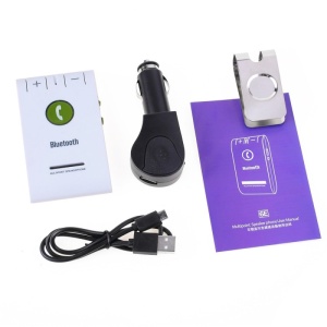 Car Kit Bluetooth Techstar® 6E, Wireless, Bluetooth 4.1, MultiPoint, Microfon Integrat, Acumulator, Difuzor 2W - Img 10