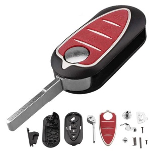 Kit carcasa cheie Alfa Romeo 3 butoane cu componente de montaj