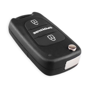 Lama si carcasa cheie auto Techstar Kia, 3 butoane, profil standard