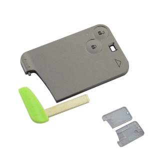 Set carcasa si lama cheie Renault Clio Megane Scenic 2 butoane