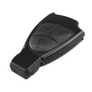 set carcasa si lama pentru cheie auto mercedes cu 2 butoane