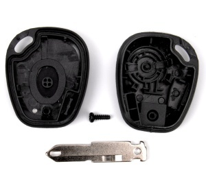 Carcasa cheie auto Techstar cu 1 buton pentru Renault – compatibila Clio, Kangoo, Twingo, Master, Lama NE73 - Img 4