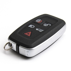 Carcasa smart Land Rover cu margine argintie