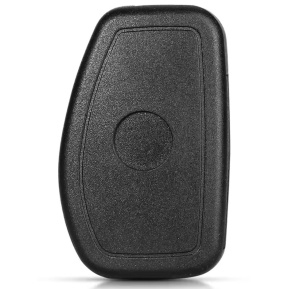 Carcasa cheie auto Techstar briceag flip NE72 - vedere spate carcasa (neagra)