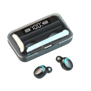 Casti F9 Smart Techstar®, Wireless, Bluetooth V5.0, SplashResistent, Touch, iOS, 1200mAh, Android, Negru - Img 11