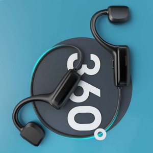 Casti Bluetooth Techstar G1, ergonomice, compatibile iPhone, Xiaomi, Huawei, Samsung