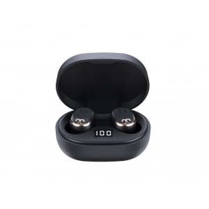 Casti Smart Techstar® TWS S17, Wireless, Bluetooth V5.0, HD Audio, Touch, iOS, Android, Type-C, Negru - Img 11