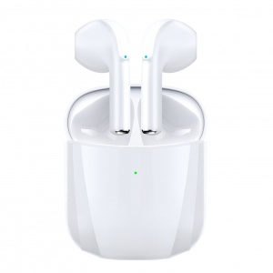 Casti Smart Techstar® TWS S68, Wireless, Bluetooth V5.0, HD Audio, Touch, IPX5, iOS, Android, 300mAh, Type-C, Alb - Img 1