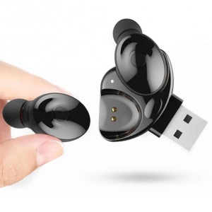 Casti Techstar® XC12 cu Bluetooth 5.0, In Ear, HandsFree, ExtraBass, Android si iOS - Img 3