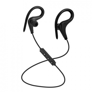 Casti Wireless Techstar® BT200, Bluetooth 4.1 ,HD Audio, Rezistente la Transpiratie, Comenzi pe Fir, Negru - Img 8