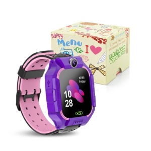Ceas Smartwatch Copii Techstar® Q19, 1.40 inch IPS, Cartela SIM, Tracker LBS, Buton SOS, Apelare Bidirectionala, Mov - Img 2
