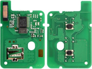 Placă electronică cheie auto cu cip integrat