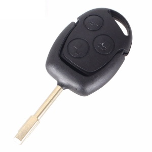Cheie auto Ford cu cip transponder 4D63 si 3 butoane