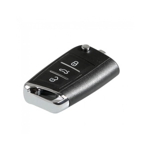 Cheie auto completa Techstar Volkswagen MQB Golf T-Roc Octavia vedere de sus