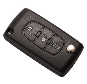 Cheie auto briceag 3 butoane Peugeot Citroen