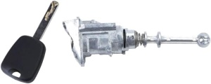 Cilindru încuietoare ușă față cu cheie, compatibil Peugeot 407/Citroën C4 C4 Picasso 2004–2011, OE 9170Y0