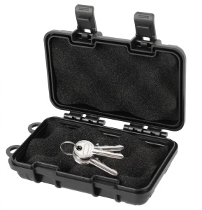 Interior buretat al cutiei magnetice Techstar pentru protectia cheii de rezerva