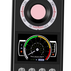 7. Detector aparate spionaj Techstar K68 afisaj color aprins
