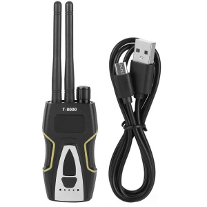 Detector aparate spionaj Techstar T8000 cu cablu USB de incarcare