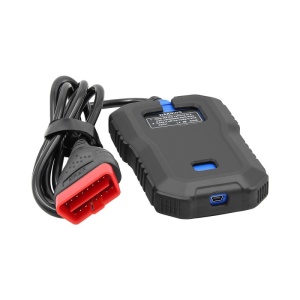 Tester auto KONNWEI KW350 diagnoza VAG vedere din spate cu cabluri