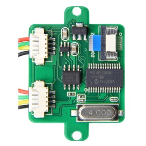 Componenta electronica interna KONNWEI KW902 rosu, vedere laterala