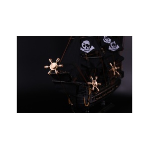Fidget Spinner cu 6 Parti Metalic material Cupru Luceste in Intuneric - Img 7