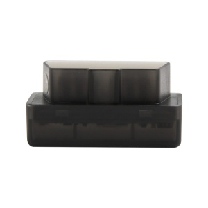 Interfață diagnoză auto Techstar Super Mini - Negru, OBD2, Bluetooth 4.0, ELM327, compatibil Android/iOS